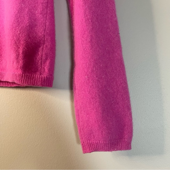 Valerie Steven’s 2 Ply Pink 100% Cashmere Sweater - Picture 6 of 7